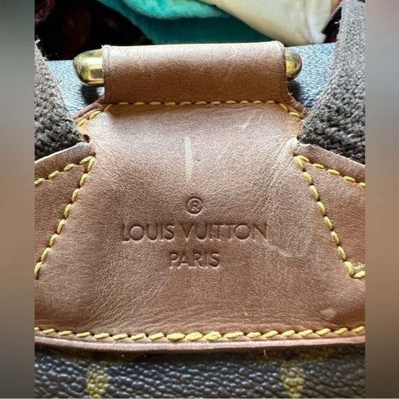 Louis Vuitton MM MONTSOURIS full size backpack beautiful honey patina with COA - Picture 5 of 13